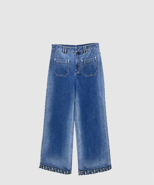 디올 데님 팬츠