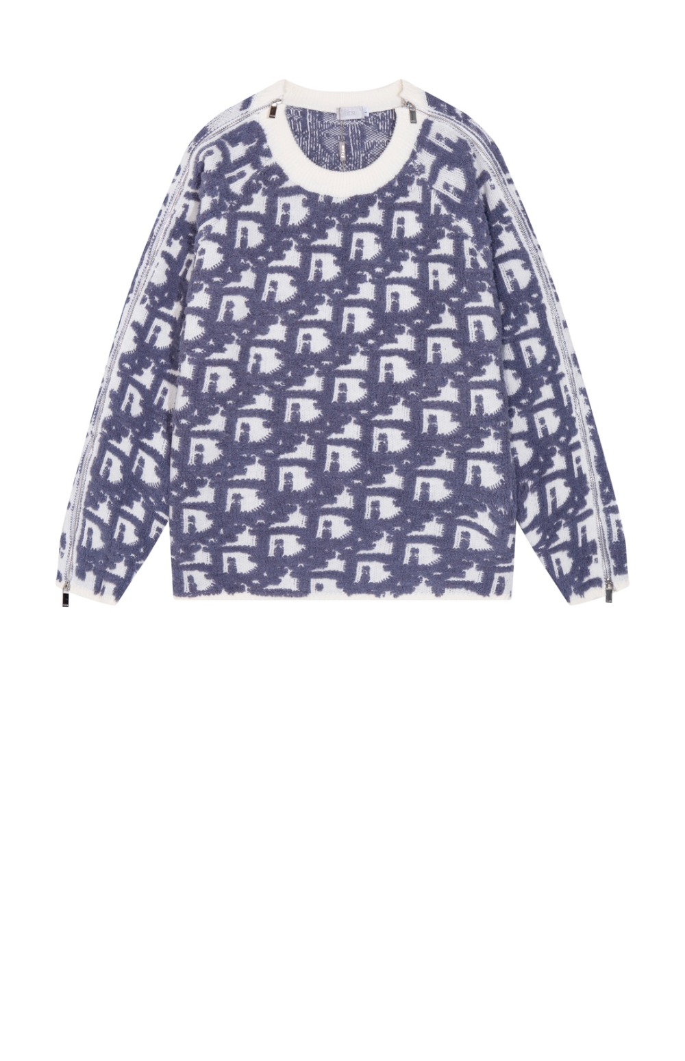 디올 로고 니트 상의