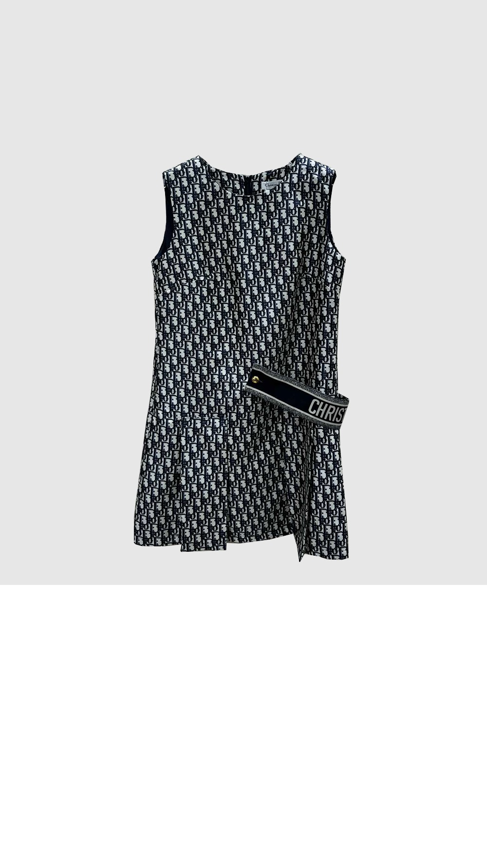 디올 플라워 프린트 원피스