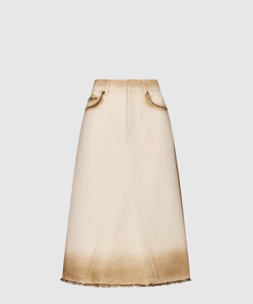 디올 데님 스커트