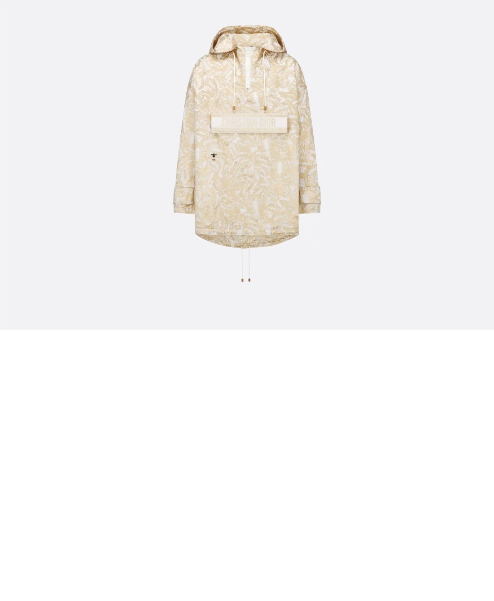 디올 로고 후드 긴팔