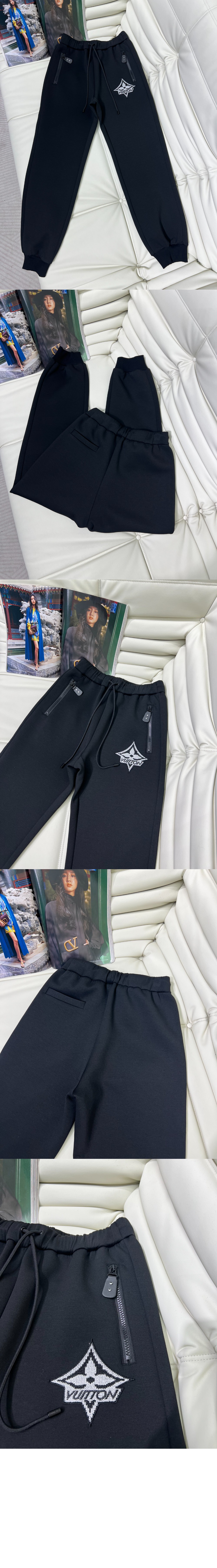 루이비통 스노우플레이크 조깅 팬츠