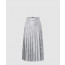 루이비통 체인 프린트 플리츠 스커트
