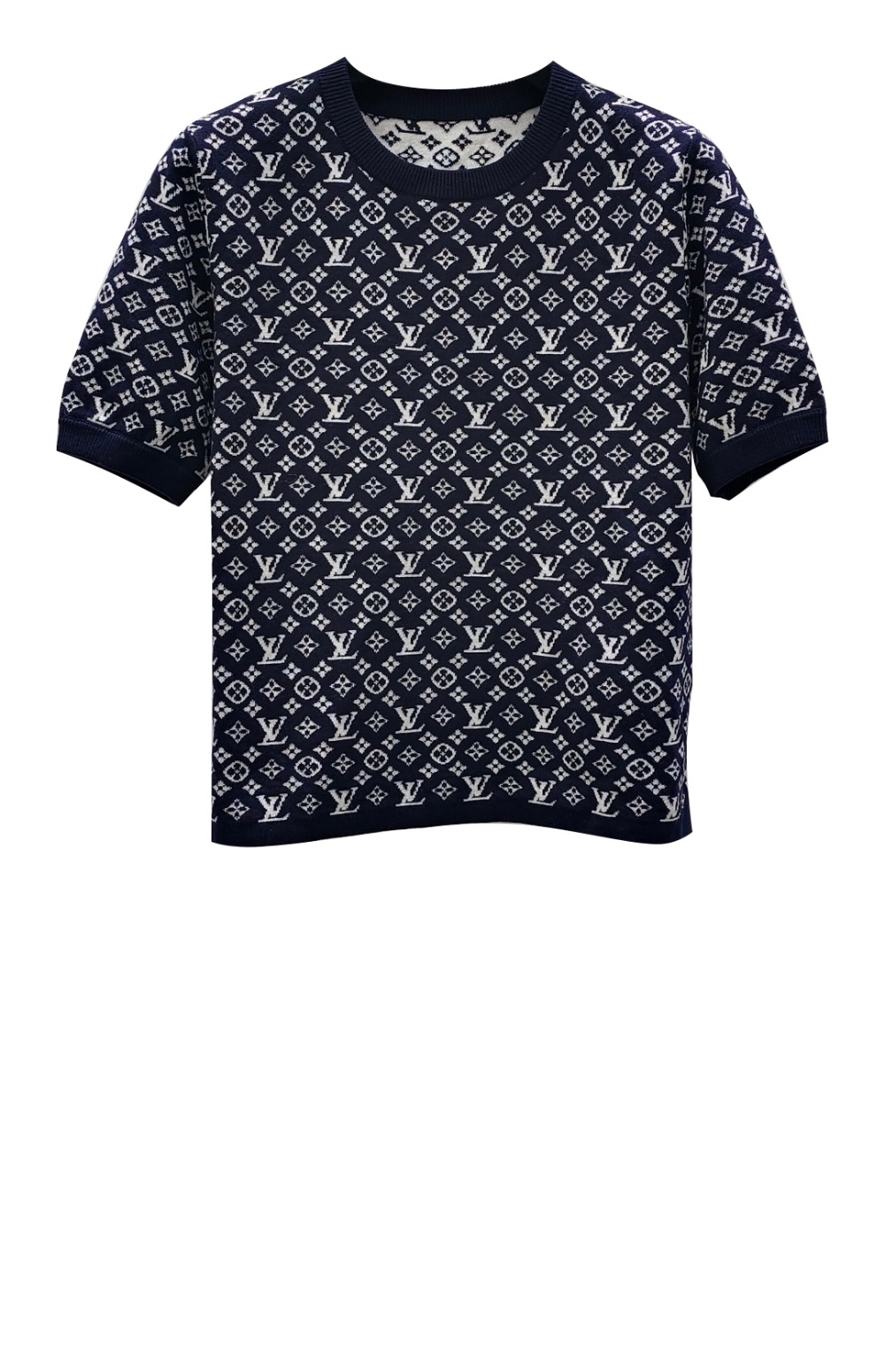 루이비통 프린트 니트 톱