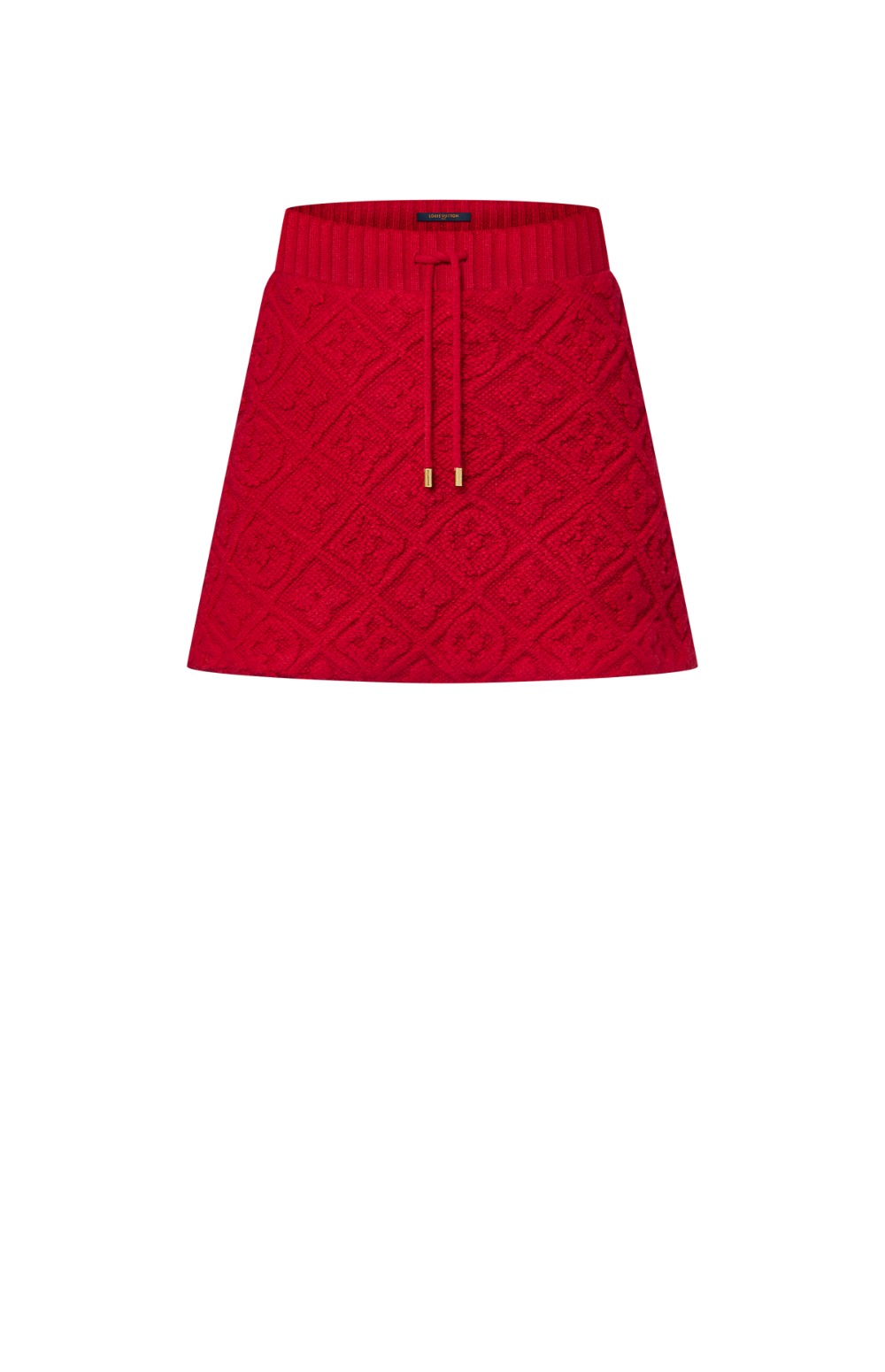 루이비통 모노그램 패턴 테리 미니 스커트