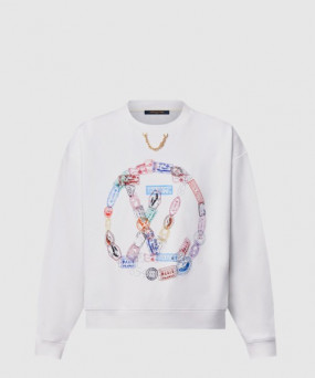 루이비통 플라워 코튼 톱