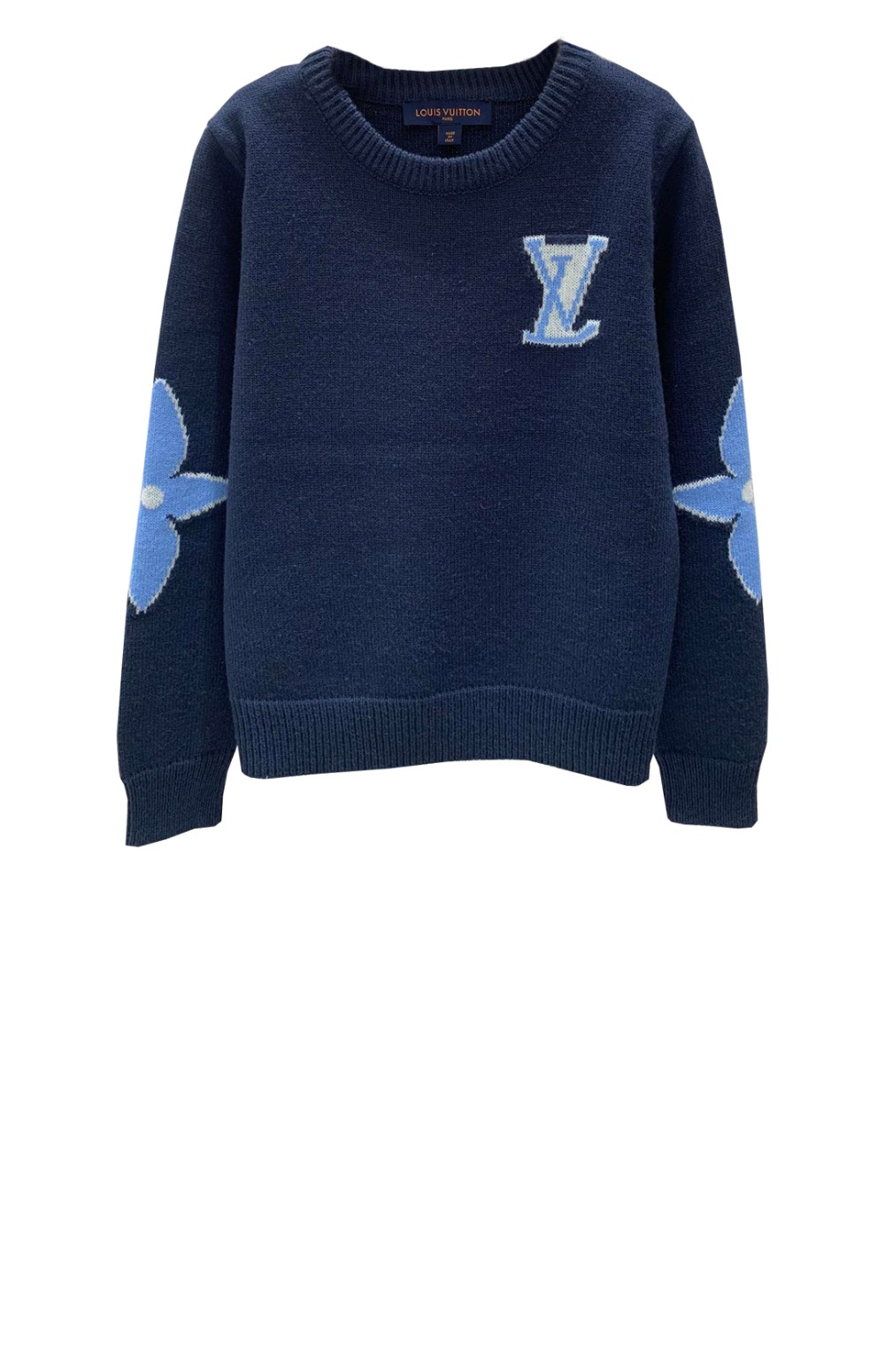 루이비통 로고 니트 상의