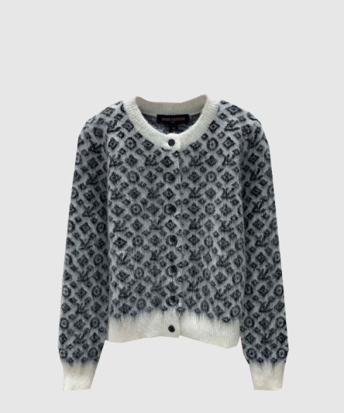 루이비통 로고 니트 상의