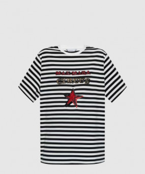 막스마라 스트라이프 반팔 티셔츠