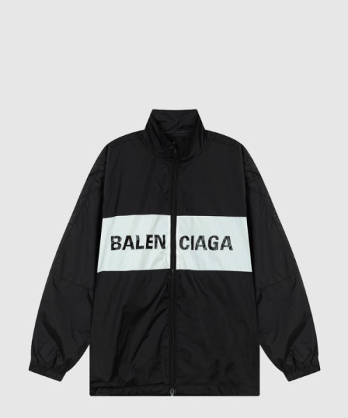 발렌시아가 로고 집업 자켓