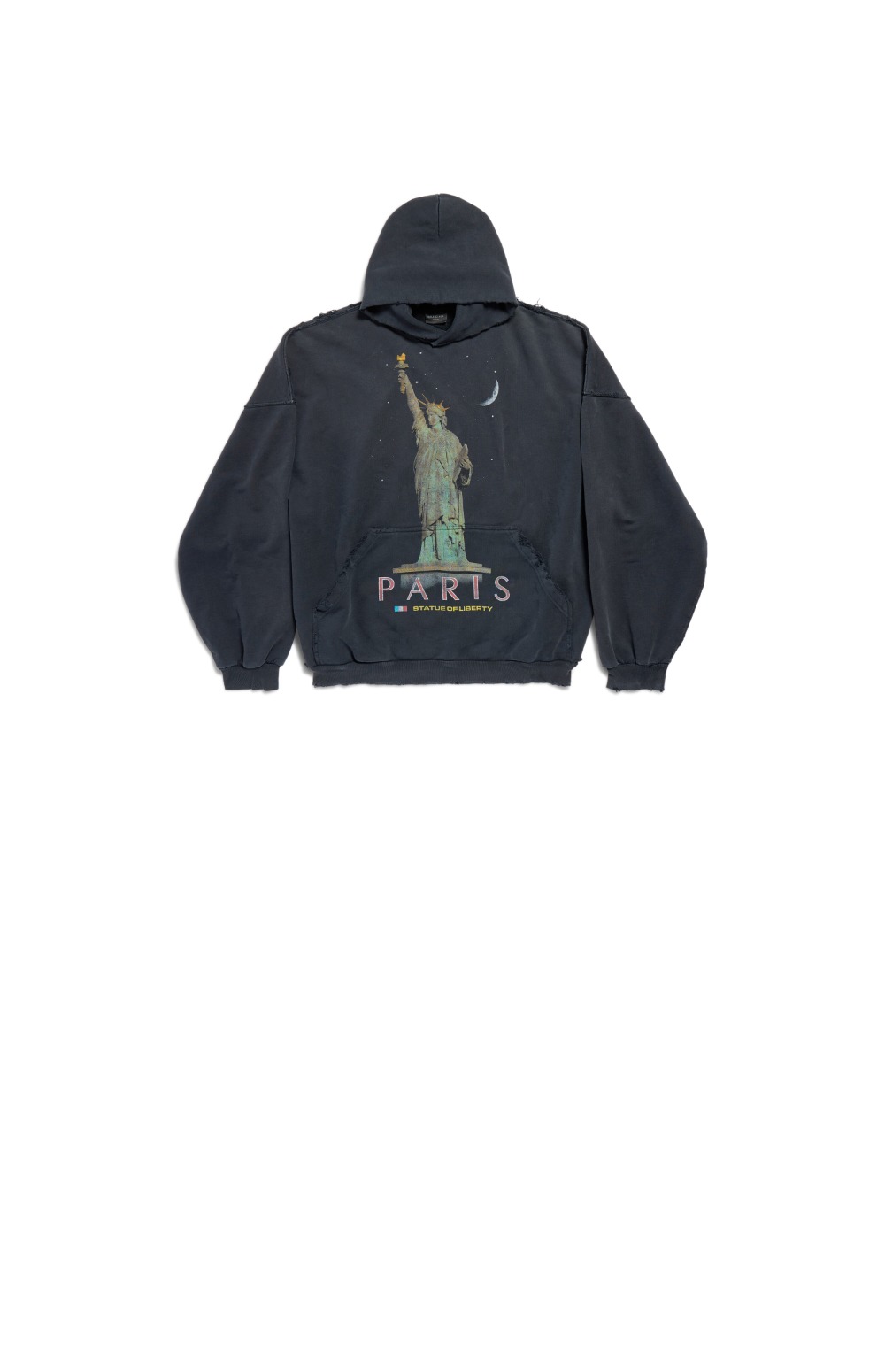 발렌시아가 파리 리버티 오버사이즈 후디