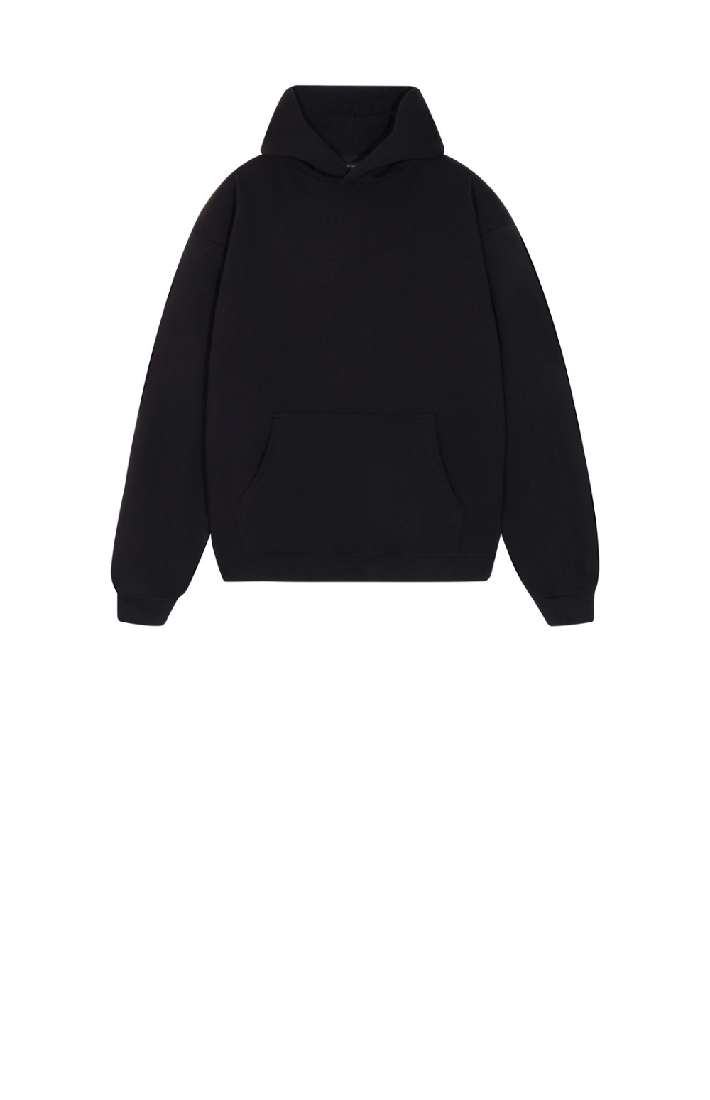 발렌시아가 BB 파리 스트라스 라지 핏 후디 워시드