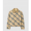 버버리 크롭 체크 퀼팅 반 재킷