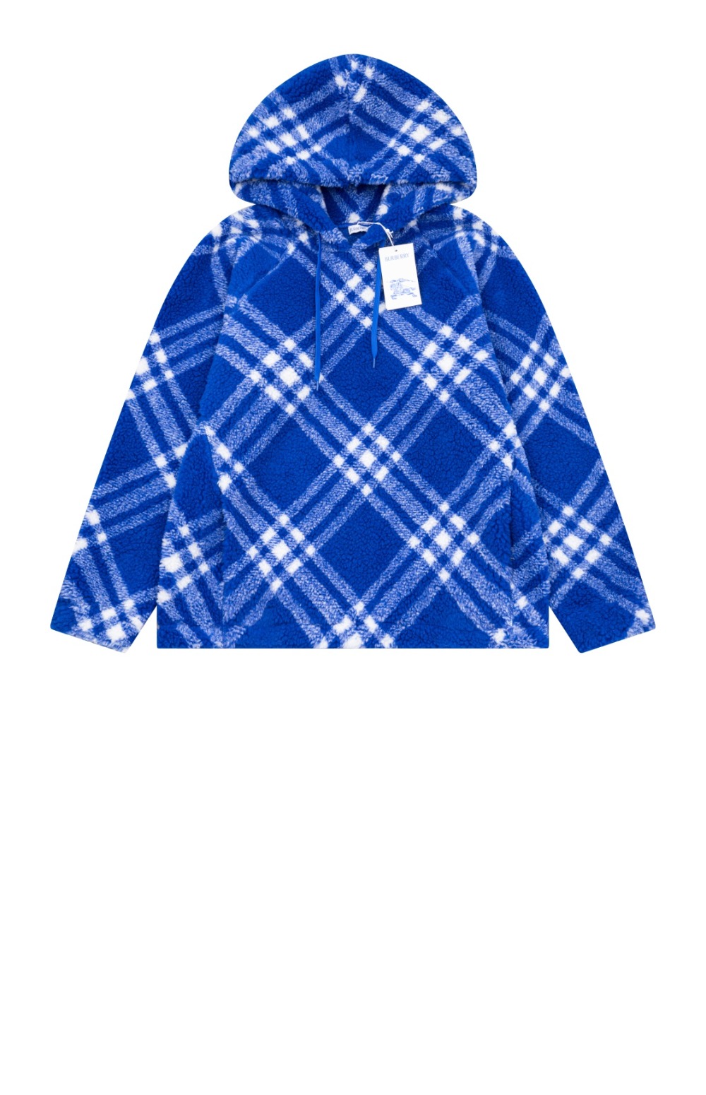 버버리 로고 후드 긴팔