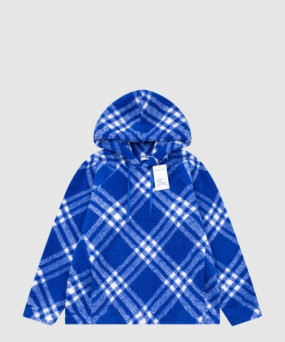 버버리 로고 후드 긴팔