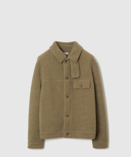 버버리 플리스 오버셔츠