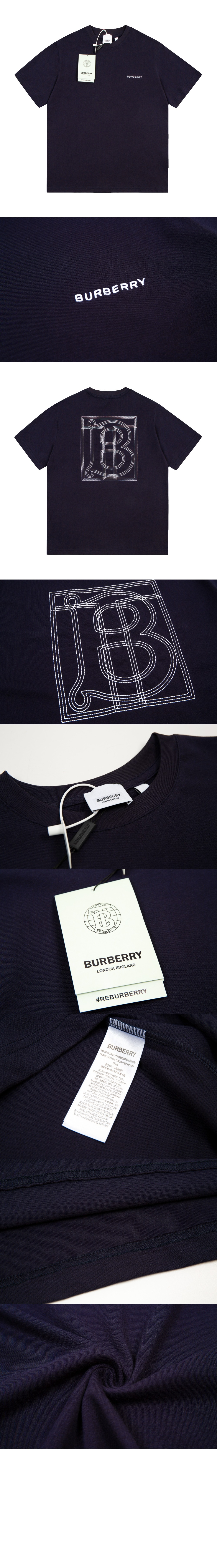 버버리 코튼 티셔츠