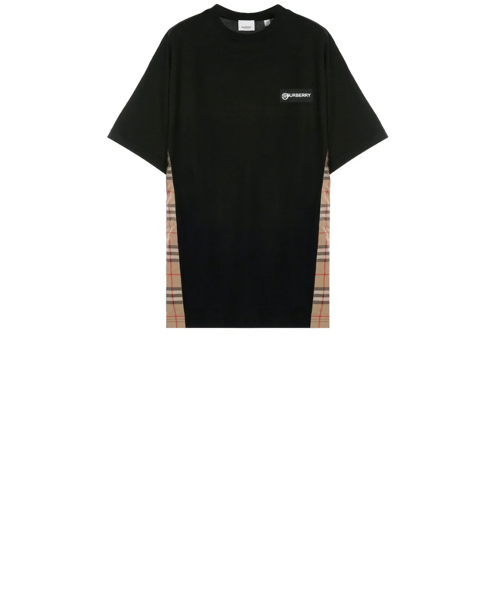 버버리 블록 면 티셔츠