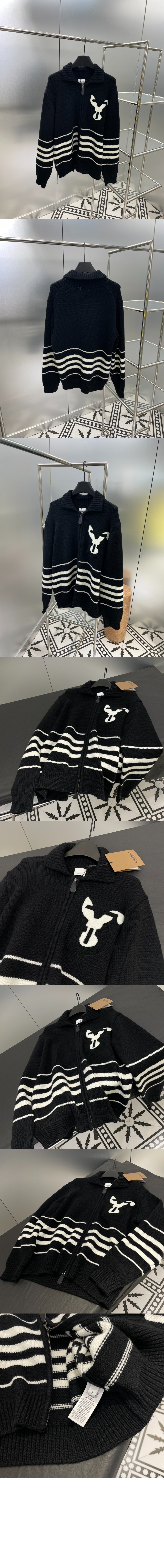 버버리 니트 집업