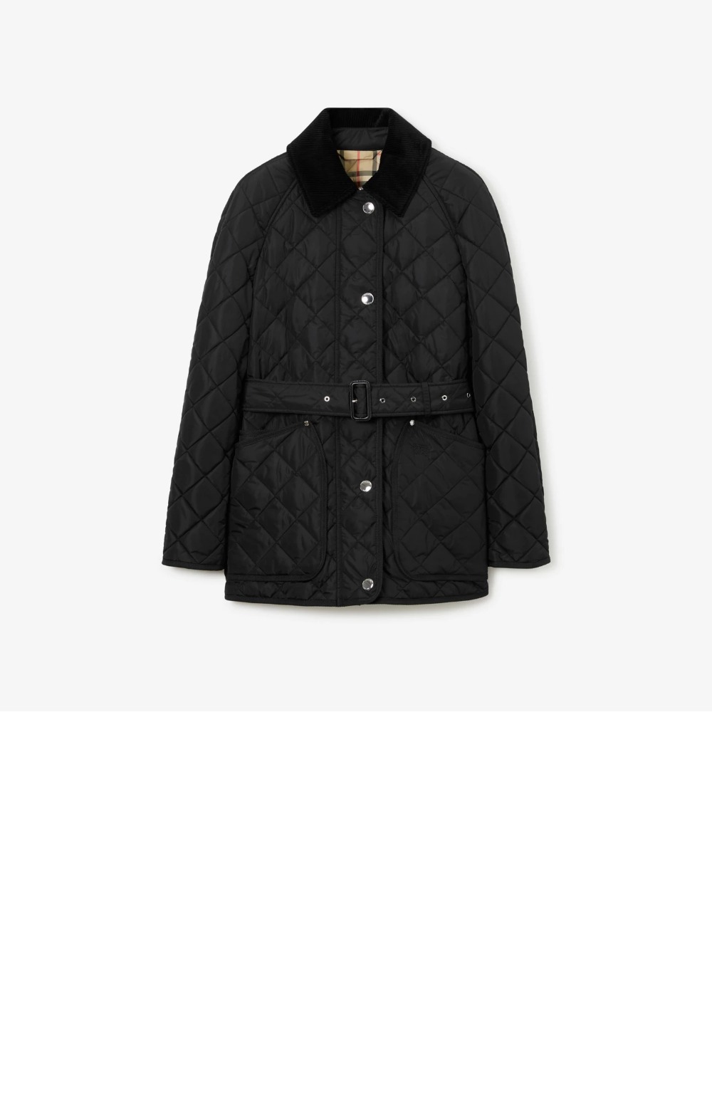 버버리 퀼팅 나일론 재킷