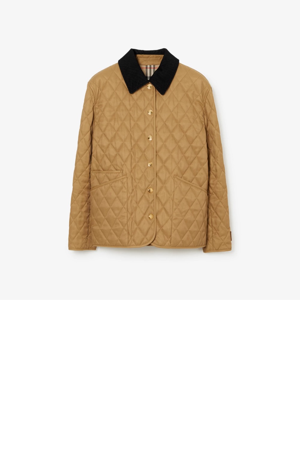 버버리 퀼팅 재킷