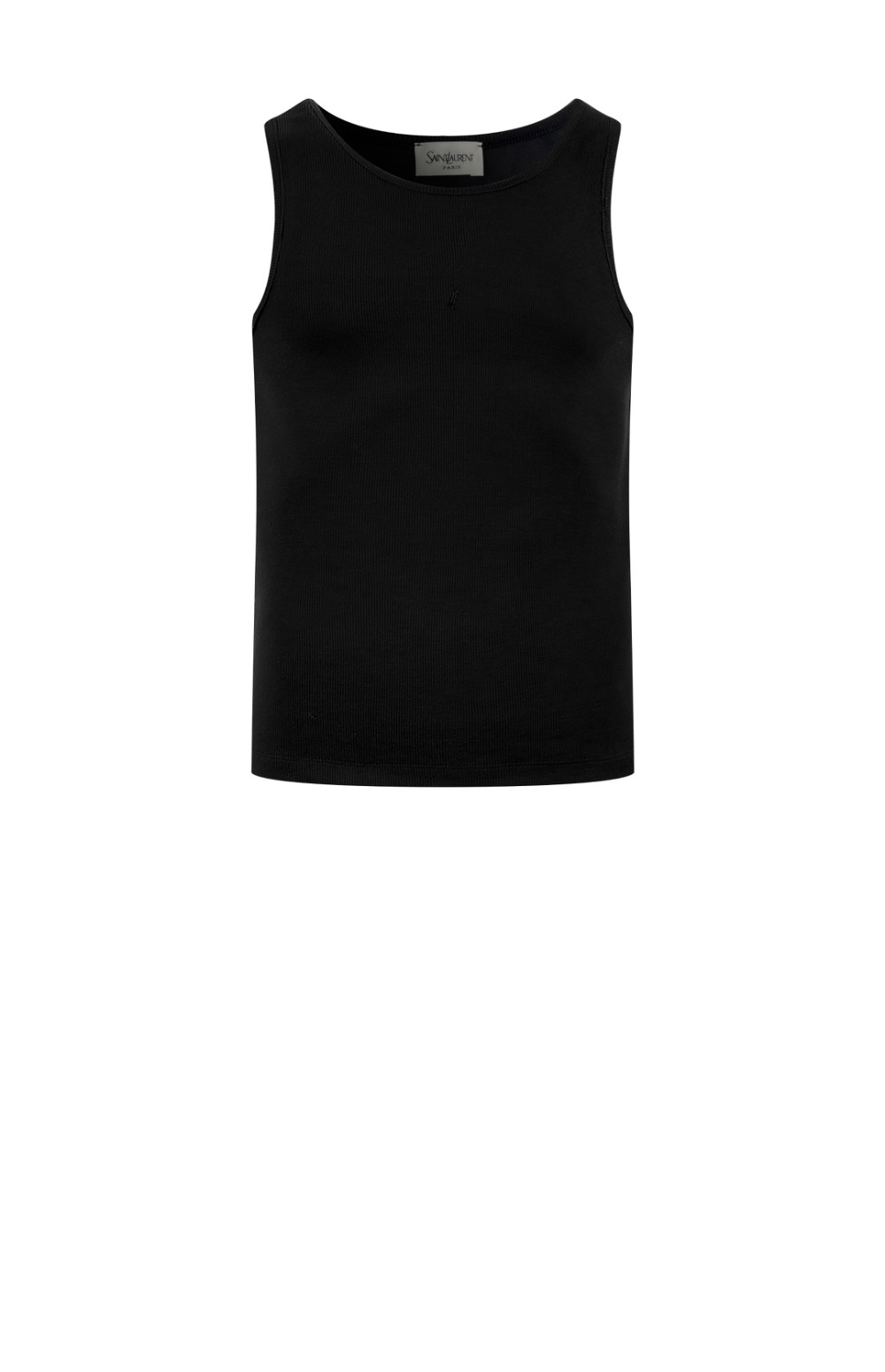 생로랑 니트 소재 탱크 탑