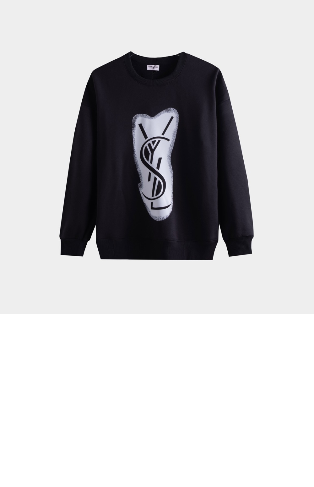 생로랑 플라워 코튼 톱