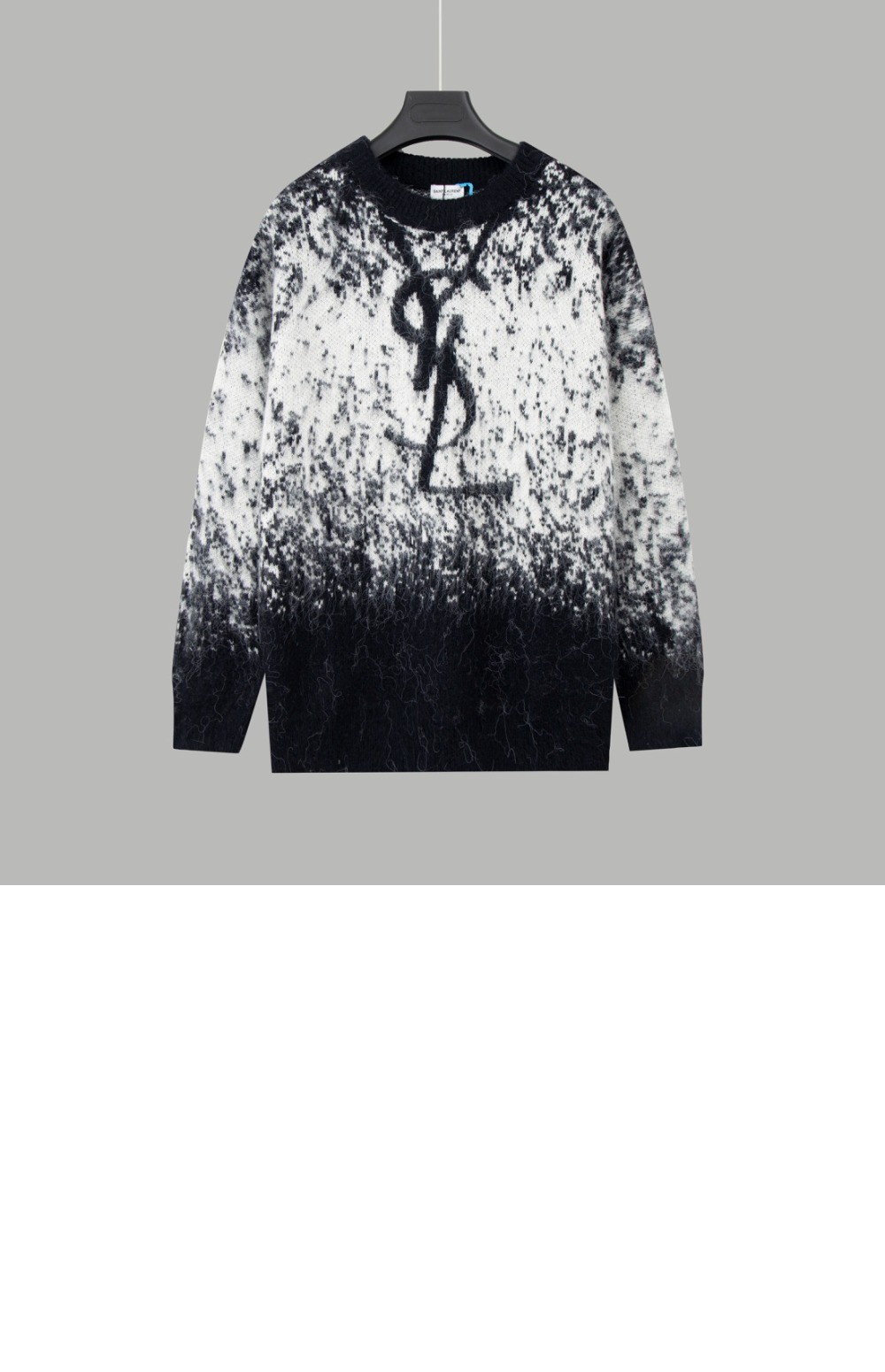 생로랑 플라워 코튼 톱