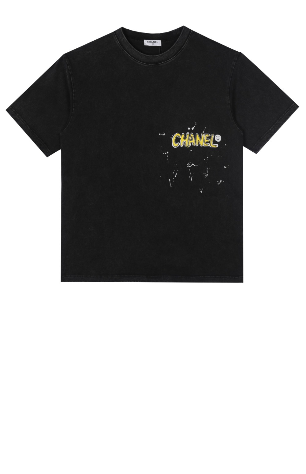 샤넬 로고 프린트 반팔