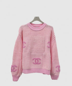 샤넬 플라워 코튼 톱