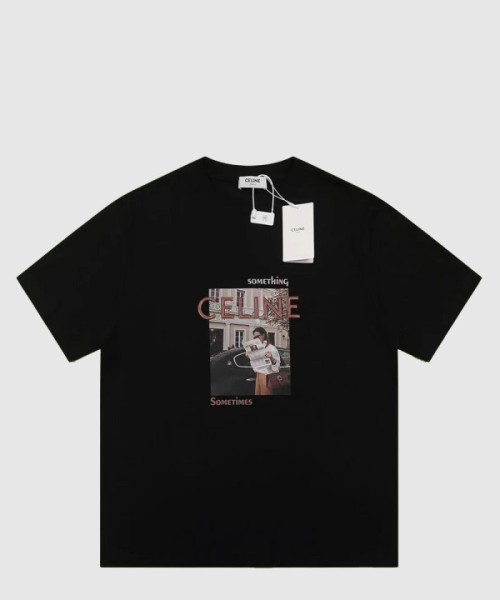 샤넬 로고 프린트 반팔