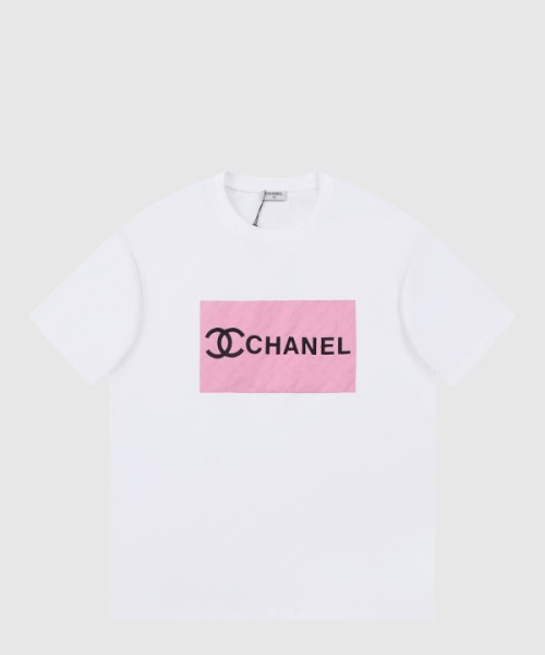 샤넬 로고 프린트 반팔