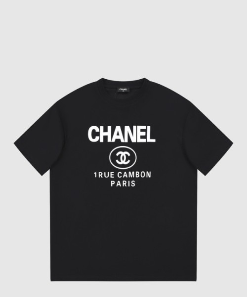 샤넬 로고 프린트 반팔