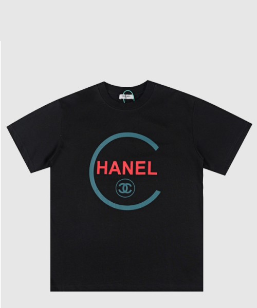 샤넬 로고 프린트 반팔