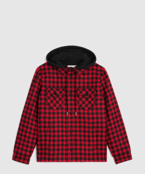 셀린느 후드 셔츠 재킷