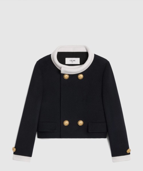 셀린느 브롬튼 재킷 캐시미어 클로스