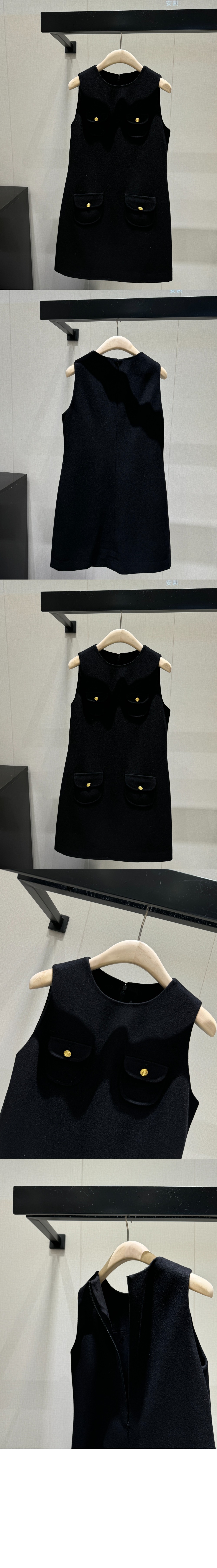 셀린느 트라페즈 미니 드레스