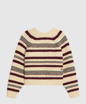 셀린느 로고 프린트 긴팔