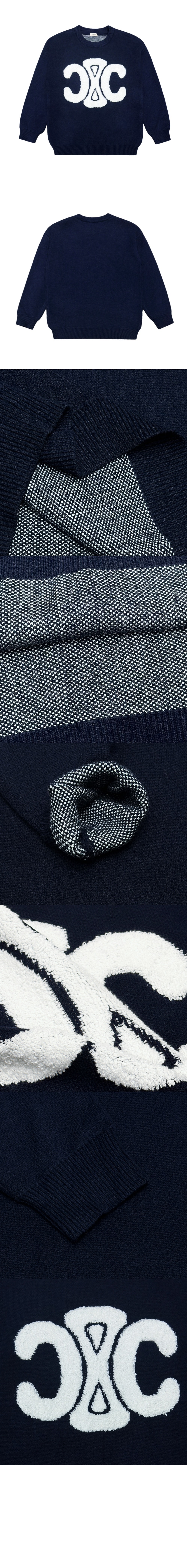 셀린느 로고 프린트 반팔