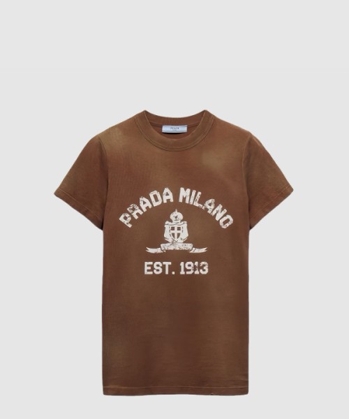 프라다 저지 티셔츠