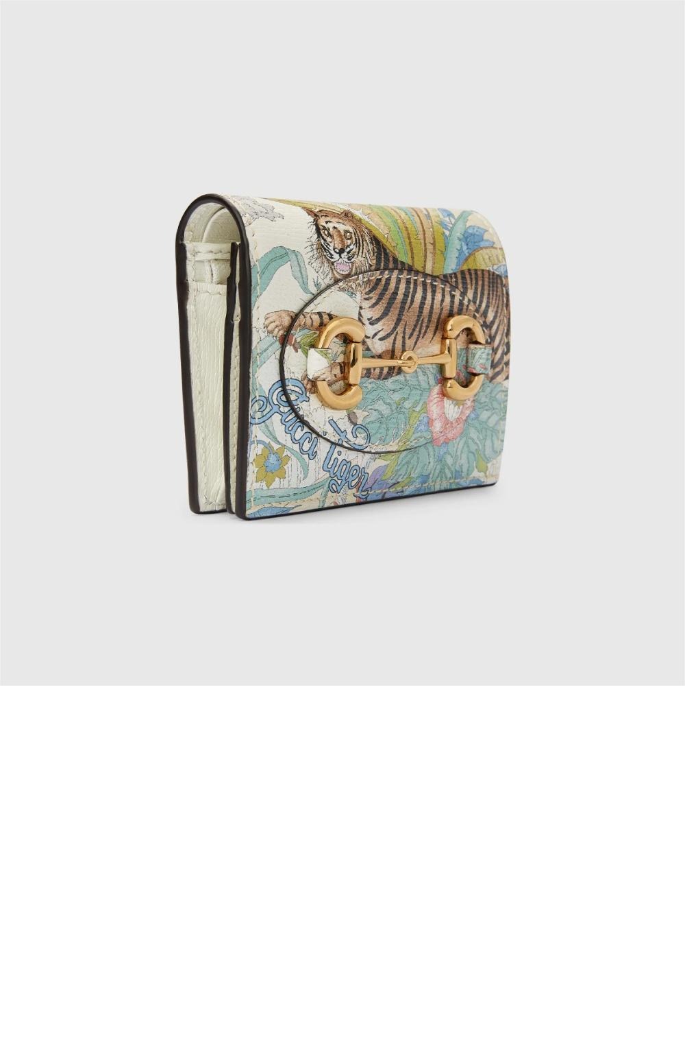 구찌 홀스빗 1955 타이거 카드지갑 621887