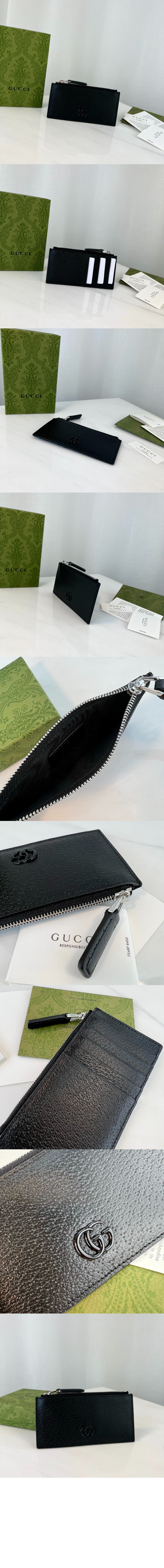 구찌 GG 마몽 지퍼 카드지갑 722726