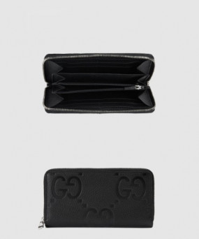 구찌 점보 GG 지퍼월렛 739484