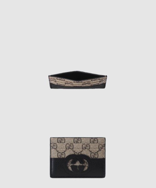 구찌 컷아웃 인터로킹 G 카드지갑 701425