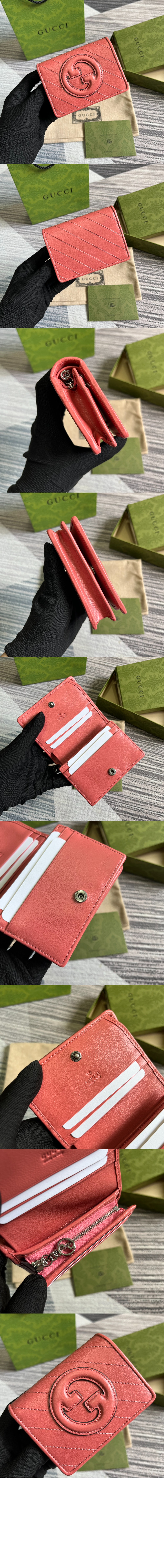 구찌 카드 케이스 지갑 760317