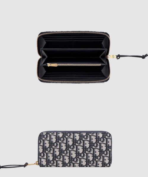 디올 오블리크 보이저 지퍼월렛 S2064