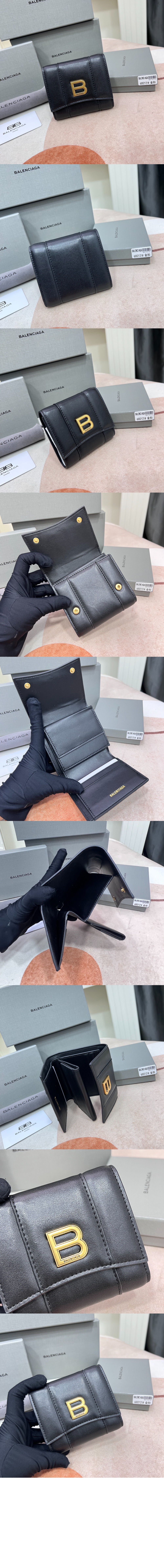 발렌시아가 보테가베네타 접이식 지갑 600198