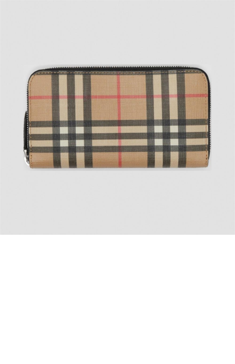 버버리 빈티지 E-캔버스 지퍼월렛 80166121
