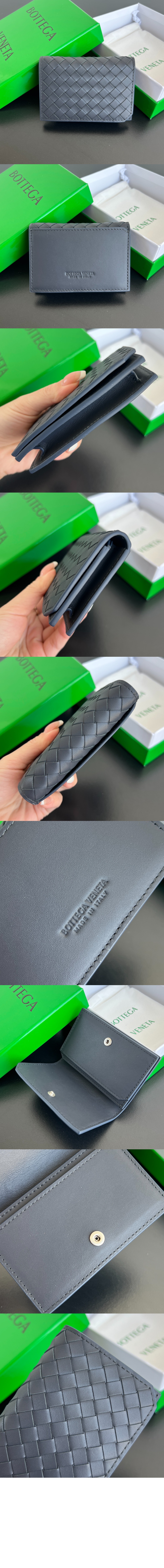 보테가베네타 인트레치아토 피콜로 명함 케이스 805825