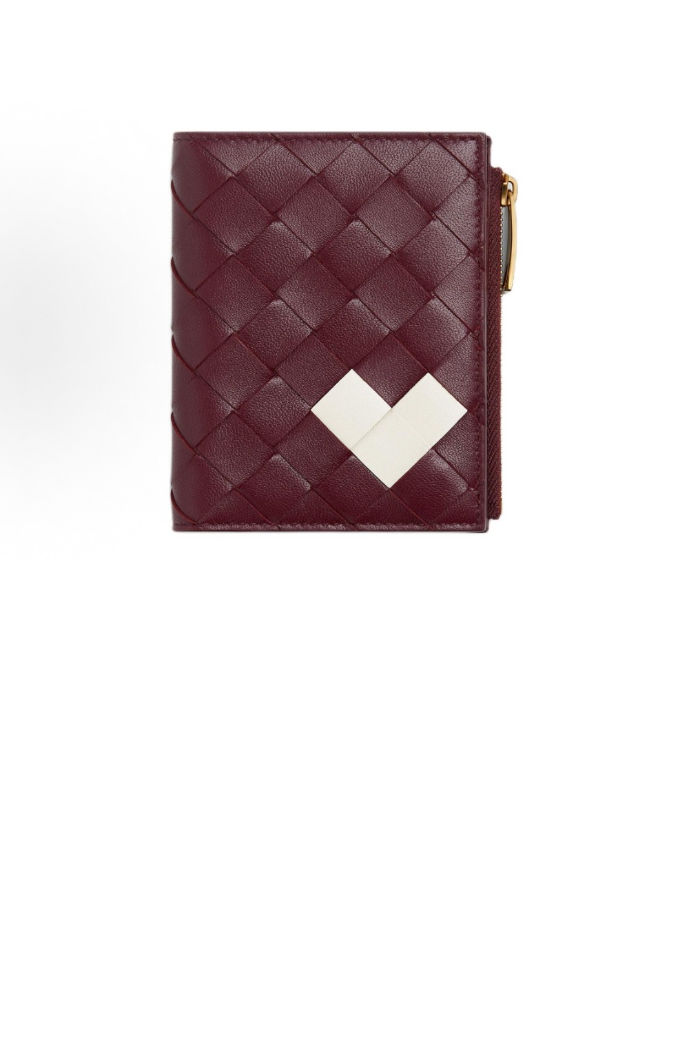 보테가베네타 바이 폴드 인트레치아토 스몰 지퍼 지갑 742330